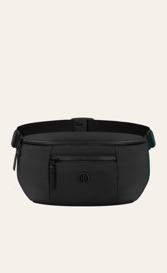 SAC BANANE EN SOFTSHELL NEO - BLACK, Taille unique