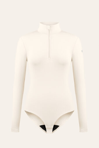 BODY MANCHES LONGUES MADY - NATURAL WHITE, S