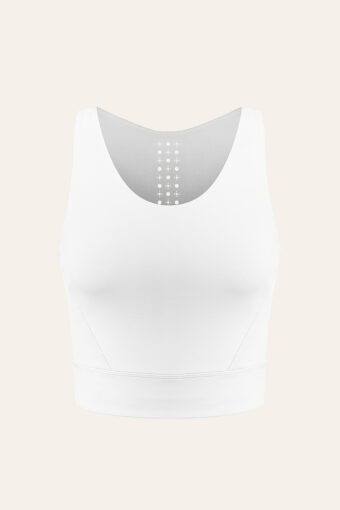 SIA CROP TOP - WHITE, S