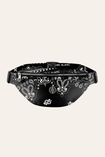 SAC BANANE BANANA PAISLEY - PAISLEY BLACK, Taille unique