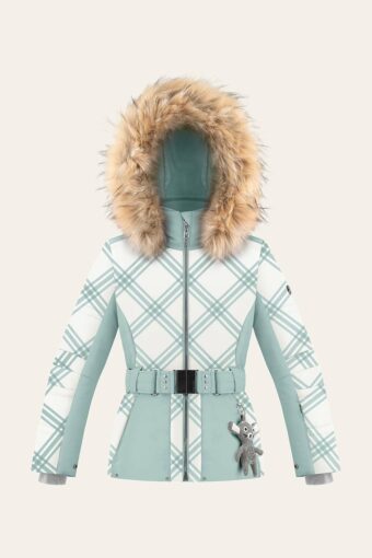 JOANA SKI JACKET - CROSS ALOE BLUE, 8 years