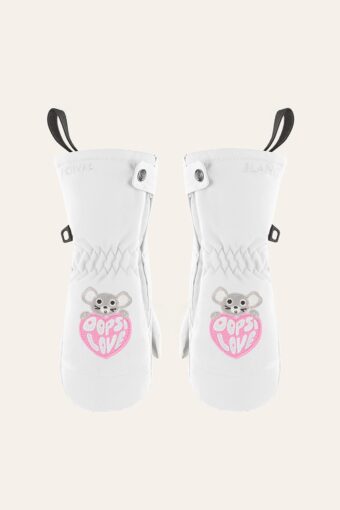 MOUFFLES DE SKI MIMI - WHITE, 2 ans