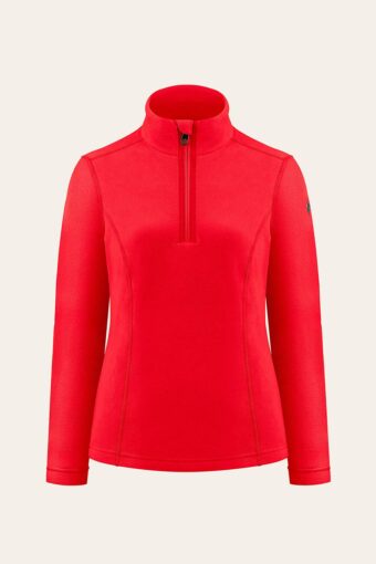 PULL POLAIRE ROMY - SCARLET RED, XS