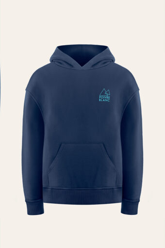 SWEAT À CAPUCHE UNISEXE DANY IMPRIMÉ "ANIMATION" - SAPPHIRE BLUE, XS