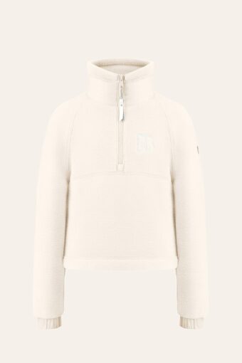 NINA POLARTEC SWEATSHIRT - NATURAL WHITE, 8 years