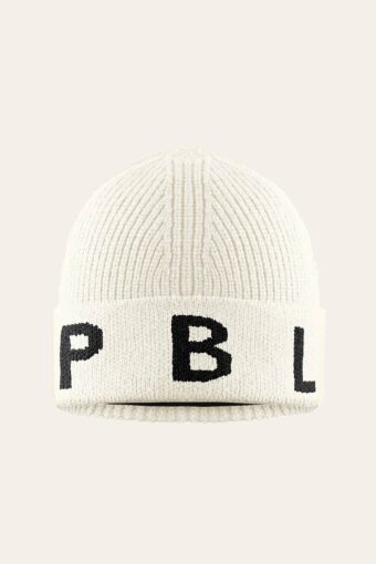 BINI KNIT BEANIE JUNIOR GIRL - WHITE, One size