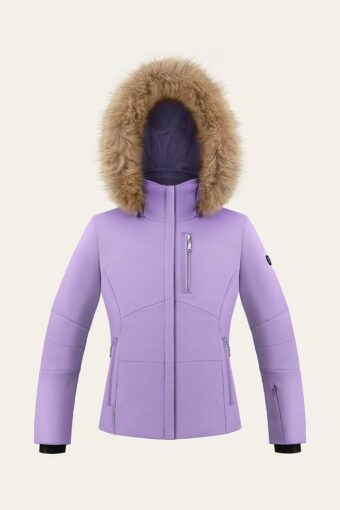 EMMA STRETCH SKI JACKET - LAVENDER PURPLE, 8 years