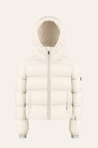 CHLOE DOWN SKI JACKET - NATURAL WHITE, 8 years