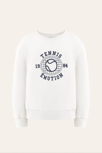 SWEATSHIRT DIANA - WHITE, 6 ans