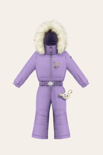 JOYCE SKI OVERALL - LAVENDER PURPLE, 18 months