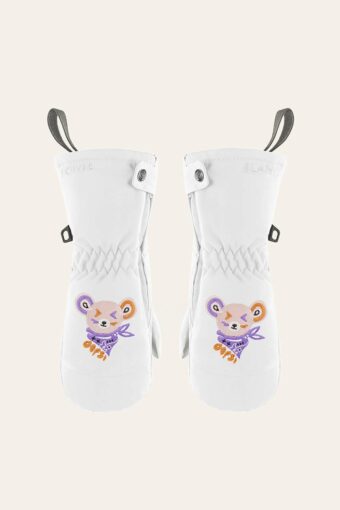 MOUFFLES DE SKI MIMI - WHITE, 6 ans