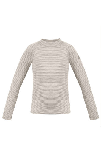 Sous-couche en laine mérinos Junior unisex - BIRCH HEATHER S, 10 ans