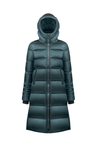 Doudoune longue synthétique Femme - EVER GREEN, XS