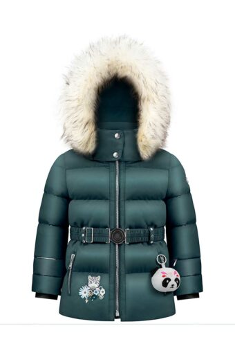 Baby girl Synthetic Down ski jacket - EVER GREEN, 6 years