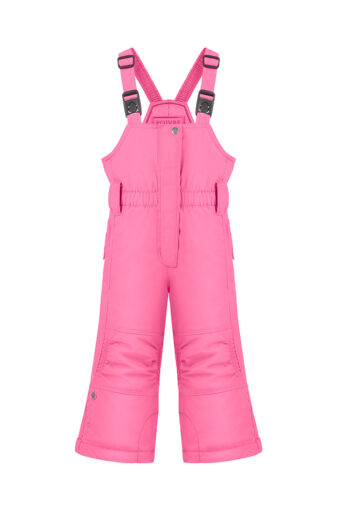 Baby girl Ski Bib Pants - LOLLY PINK, 2 years