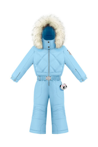 Baby girl Ski Overall - STARLIGHT BLUE, 5 years