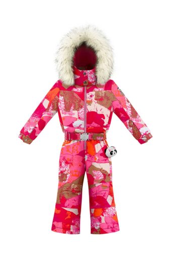 Combinaison de ski Petite fille - NATURE PINK, 4 ans