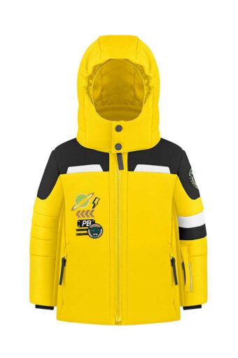 Baby boy Ski Jacket - MULTICO SUNNY YELLOW, 5 years