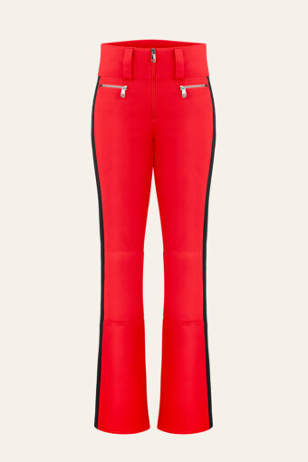 PANTALON DE SKI ELISE - SCARLET RED/BLACK, XS