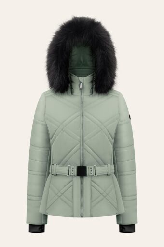 VESTE DE SKI JOANA - LICHEN GREEN, XS