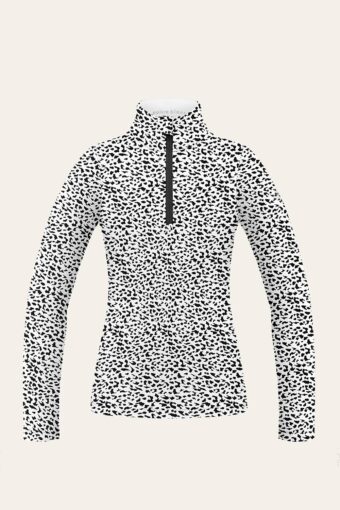 T-SHIRT MANCHES LONGUESS MIA - JAGUAR BLACK, 8 ans