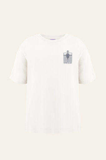 T-SHIRT IMPRIMÉ TENNIS CLAUDY - WHITE, 6 ans