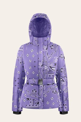 VESTE DE SKI  JOANA PAISLEY - PAISLEY PURPLE, XS