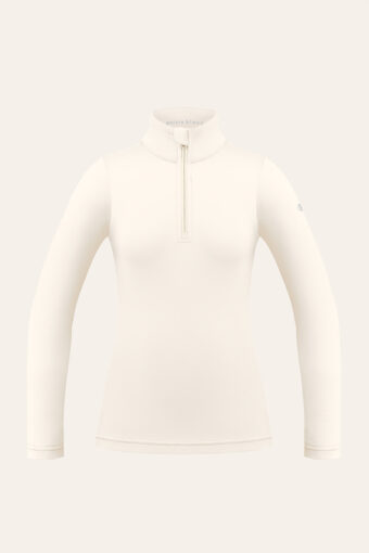 T-SHIRT MANCHES LONGUESS MIA IMPRIMÉ "SKIEUR" - NATURAL WHITE, XS