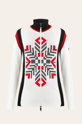 VESTE EN MAILLE ALICE - WHITE, XS