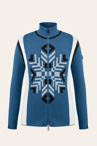 VESTE EN MAILLE ALICE - TWILIGHT BLUE, XS