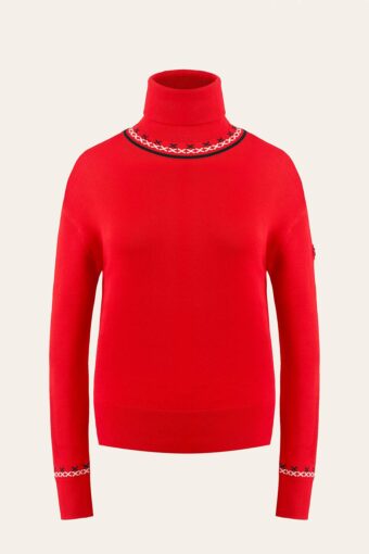 PULL-OVER ALBA - SCARLET RED, XS