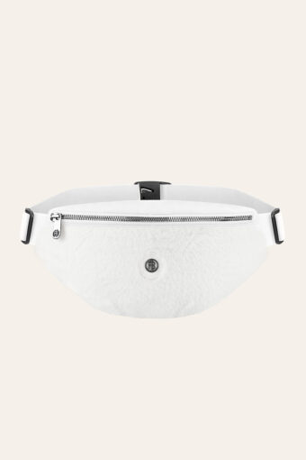 SAC BANANE BANANA EN FAUSSE FOURRURE - BUBBLY WHITE, Taille unique