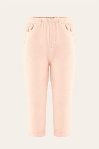 PANTALON MICRO POLAIRE ROBY - BABY PINK, 18 mois