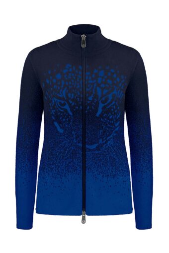Veste en maille Femme - GOTHIC BLUE-INFINITY BLUE, S