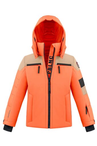 Veste de ski Junior garçon - MULTICO MANDARIN ORANGE