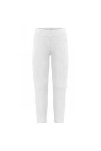 Pantalon en polaire extensible à coupe ajustée Junior fille - WHITE, 8 ans