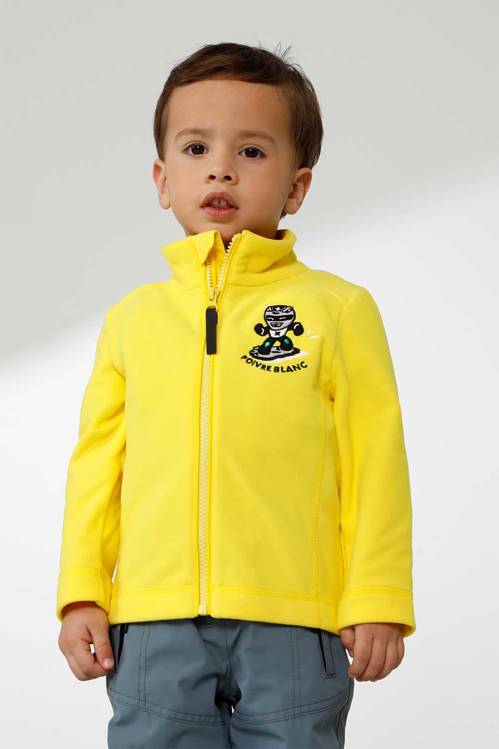 Veste en polaire avec broderie Petit garçon