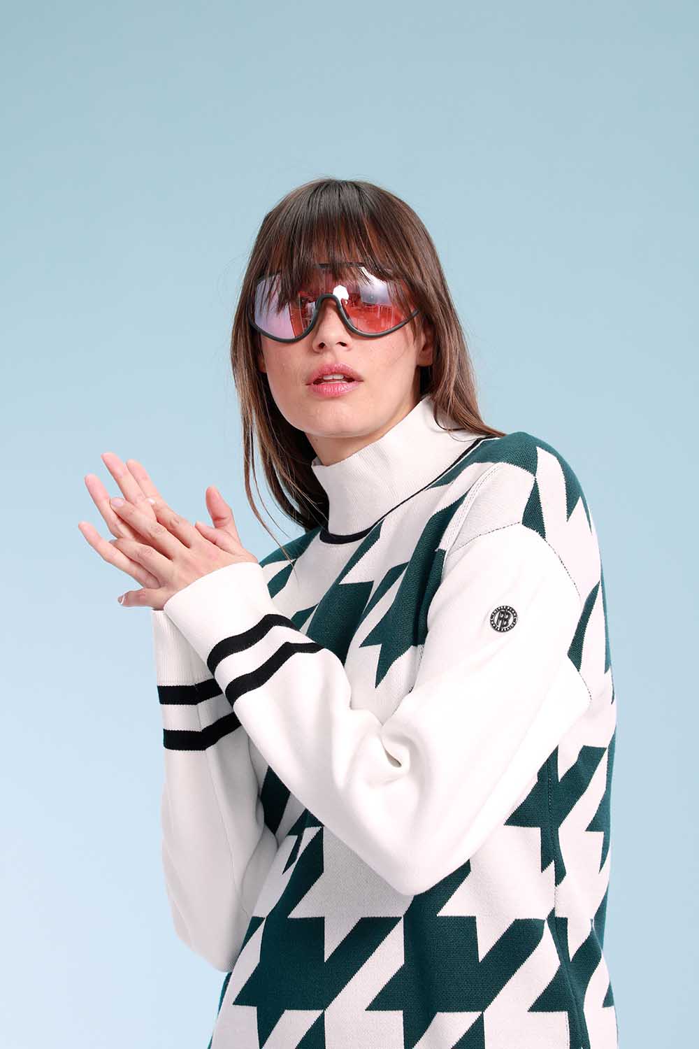 Pull-over en maille Femme