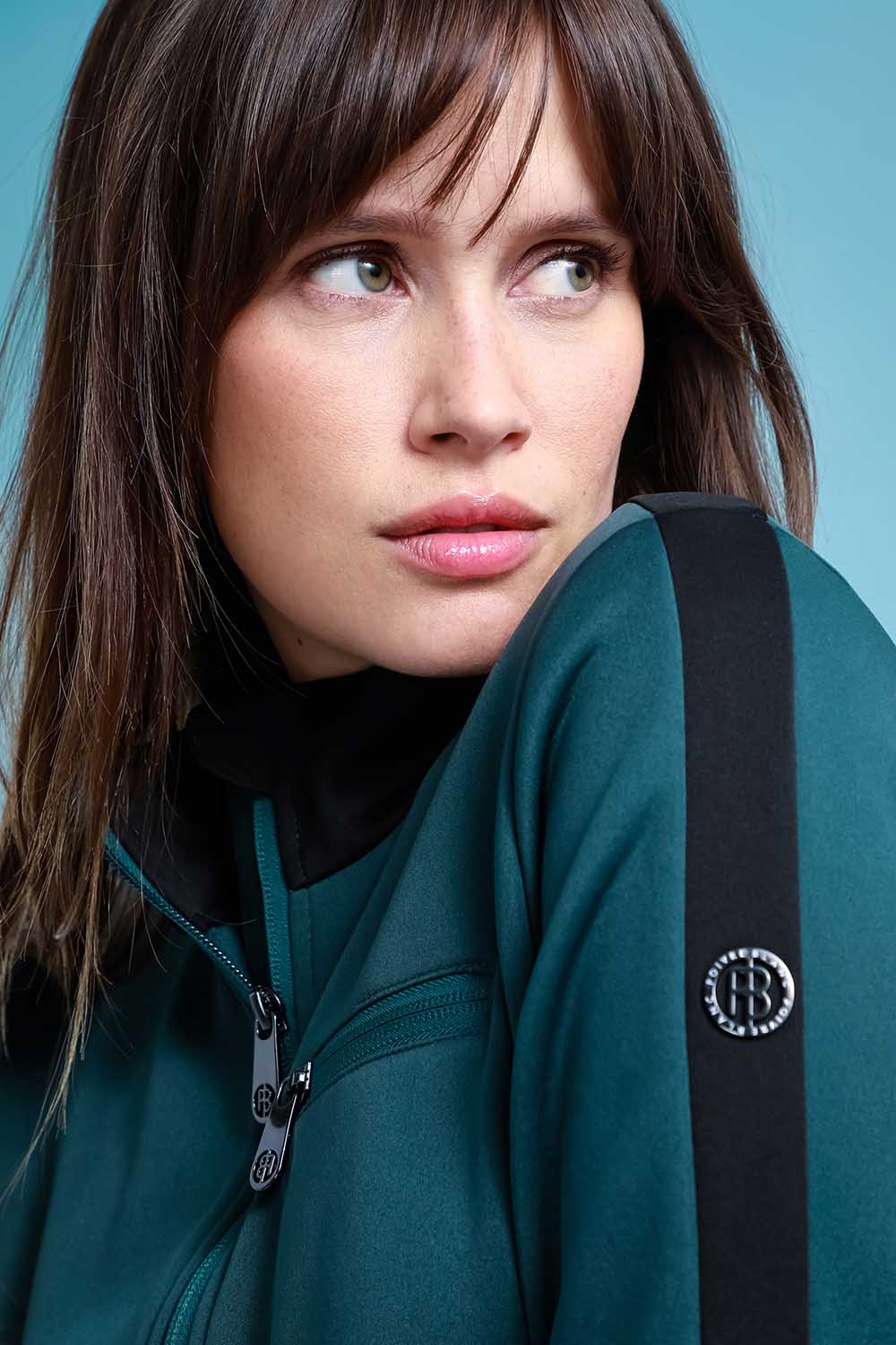 Veste en polaire interlock Femme