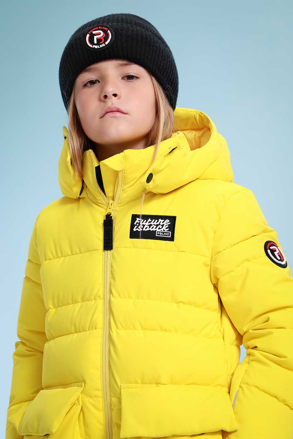 Synthetic Down Ski Jacket Junior garçon