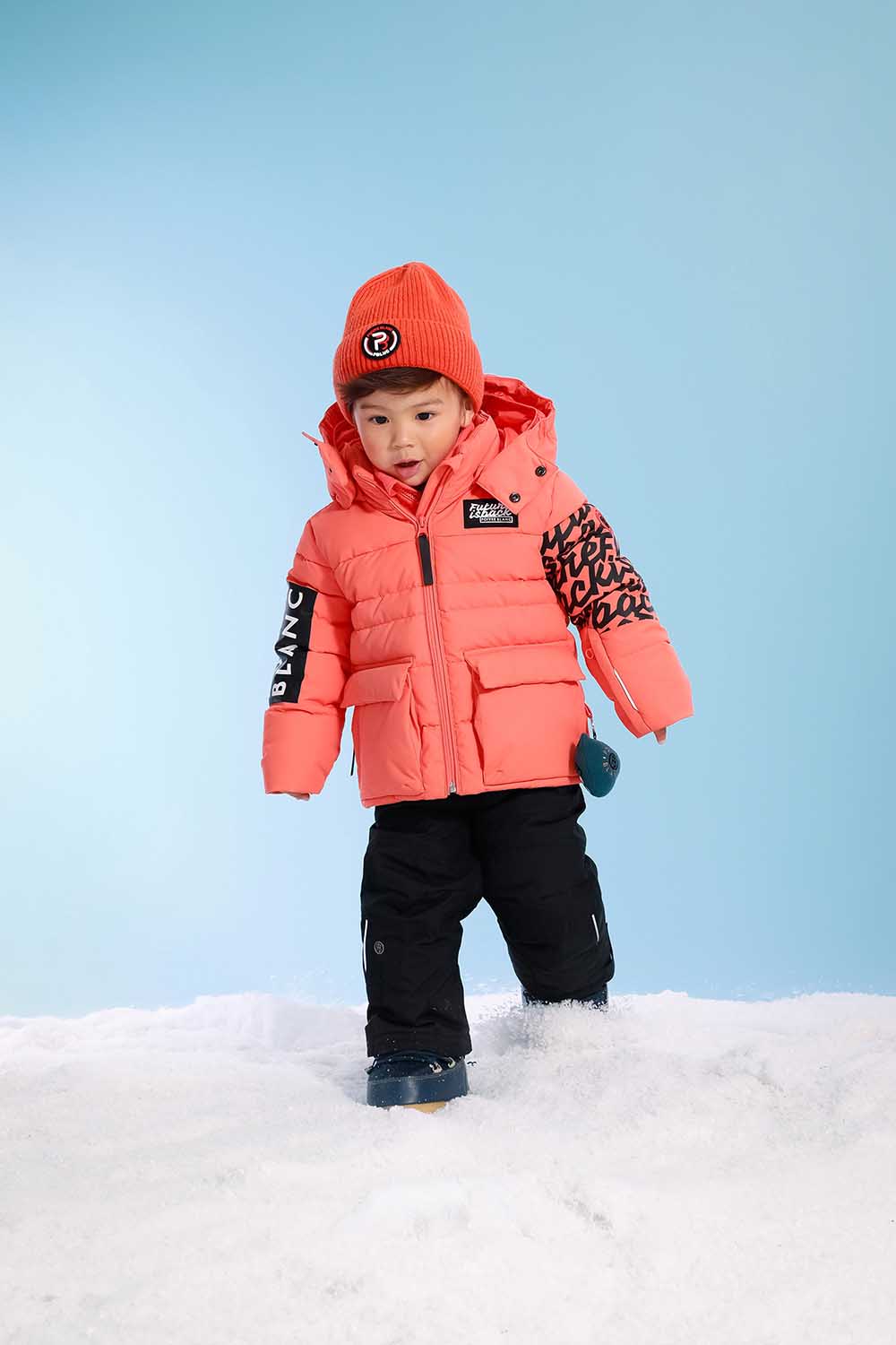 Synthetic Down Ski Jacket Petit garçon