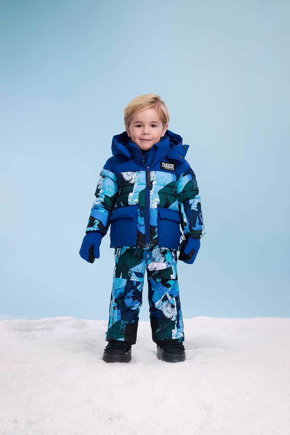 Synthetic Down Ski Jacket Petit garçon